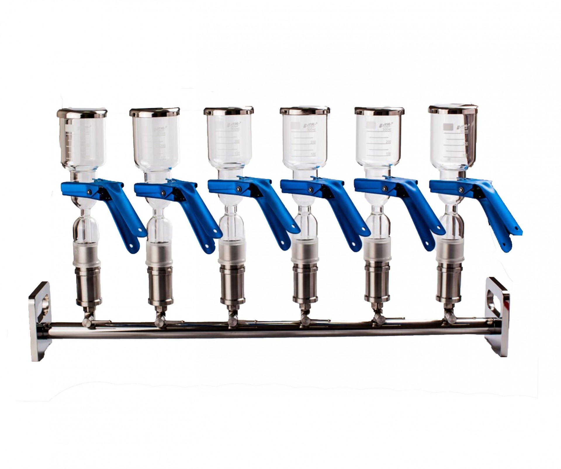 Manifolds Vacuum Filtration, Lab-Use 3-Branch, 6-Branch, Glass Funnel Manifolds Filter