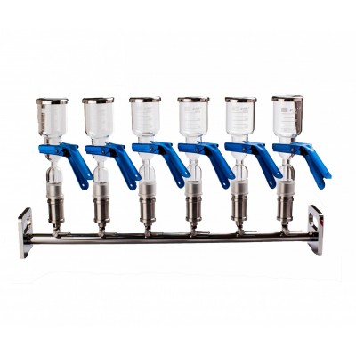 Manifolds Vacuum Filtration, Lab-Use 3-Branch, 6-Branch, Glass Funnel Manifolds Filter